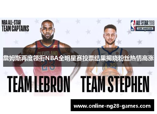 詹姆斯再度领衔NBA全明星赛投票结果揭晓粉丝热情高涨 詹姆斯再度领衔NBA全明星赛投票结果揭晓粉丝热情高涨